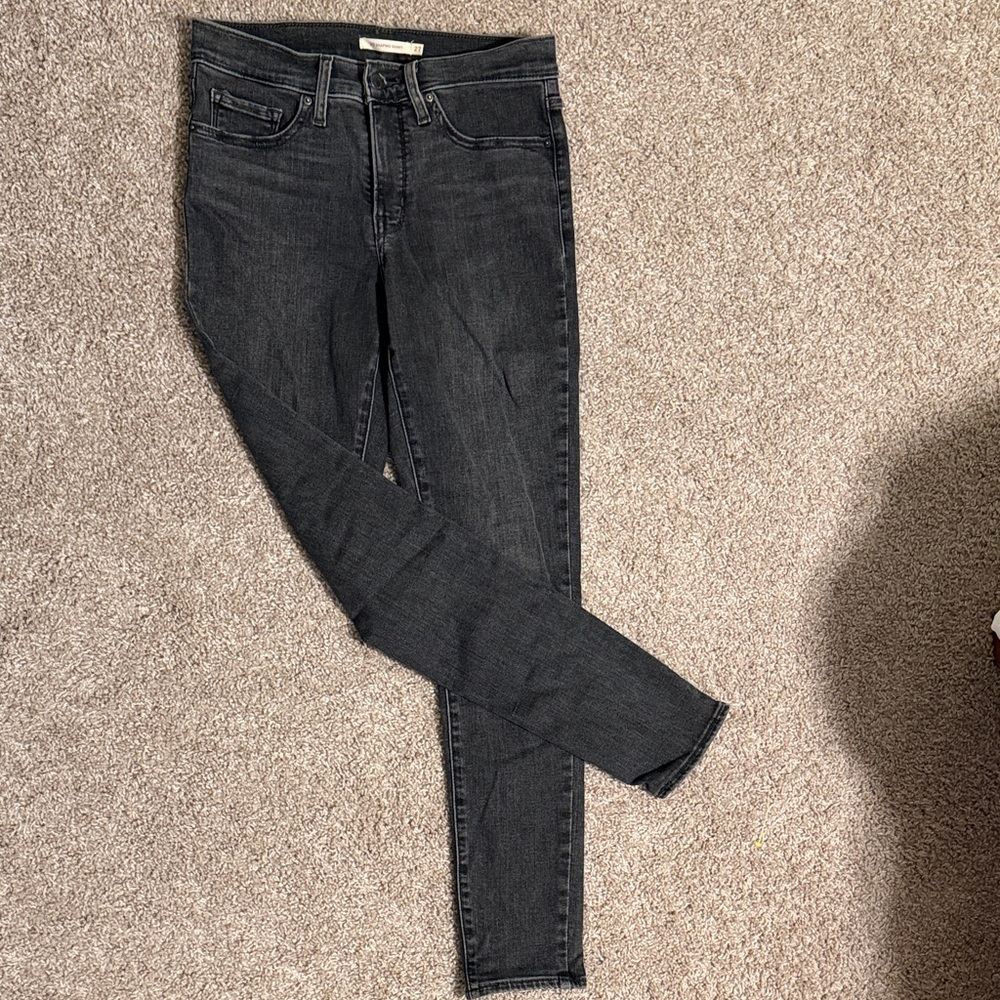Levi’s 311 Shaping Skinny Jeans — Black Gray Wash